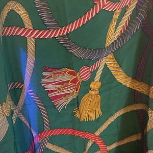 Aquascutum silk scarf